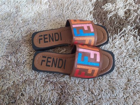 fendi klapki damskie|Shoes .